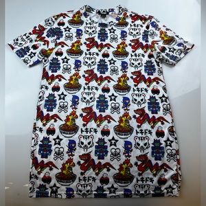 TKDK Printed Crew Neck Shirt S93-40